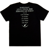ͦ LIVE TOUR 2008 T-SHIRT / ֥å / Хå