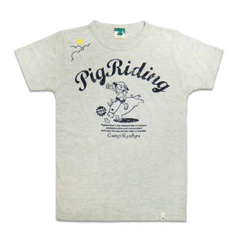 PIG RIDING/Tシャツ