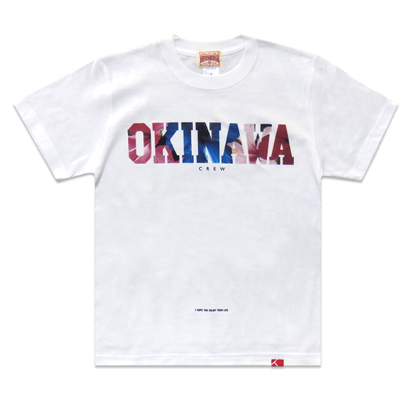OKINAWAロゴ/ホワイト/Tシャツ