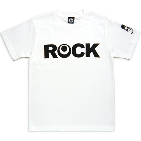 ROCK＆ROLL/ホワイト/Tシャツ