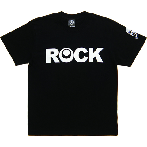 ROCK＆ROLL/ブラック/Tシャツ