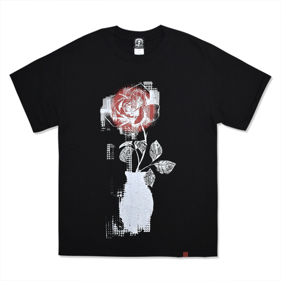 ROSE/ブラック/Tシャツ
