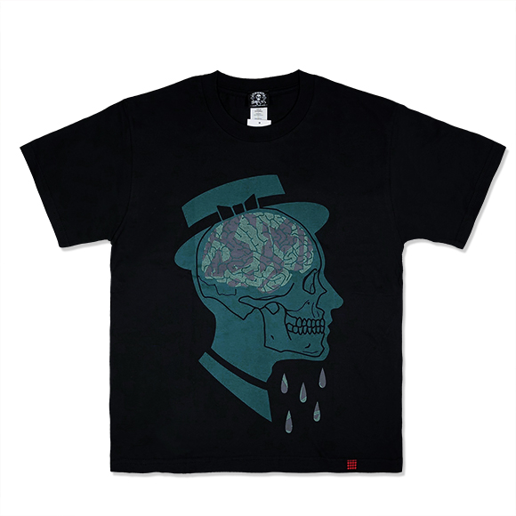 HAT MAN /ブラック/Tシャツ