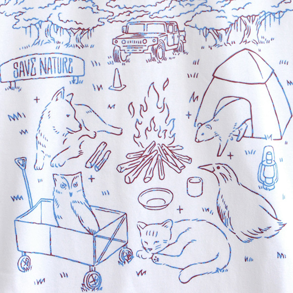 SAVE NATURE/サンドカーキ