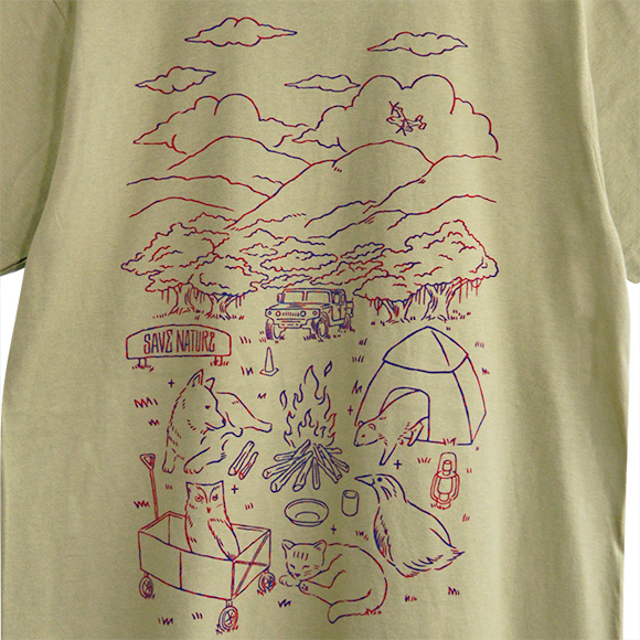 SAVE NATURE/サンドカーキ