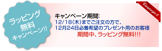 ڡ֡12/18ڡˤޤǤʸǡ1224ɬ˾Υץ쥼ѤΤ͡桢åԥ̵